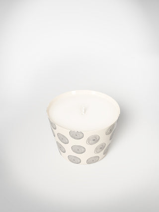 Classic Candle - Circle Small-Saints-Pères Paris- Ceramic Plates, Platters, Bowls, Coffee Cups. Animal Designs, Zebra, Flamingo, Elephant. Graphic Designs and more.