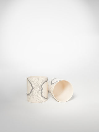 Litron Espresso Cup Archipel-Saints-Pères Paris- Ceramic Plates, Platters, Bowls, Coffee Cups. Animal Designs, Zebra, Flamingo, Elephant. Graphic Designs and more.